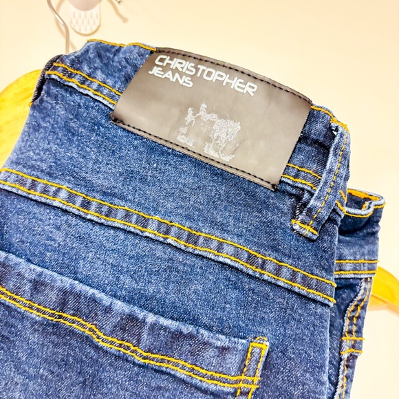 CHRISTOPHER JEANS Dark blue straight leg jeans - Picture 11 of 11